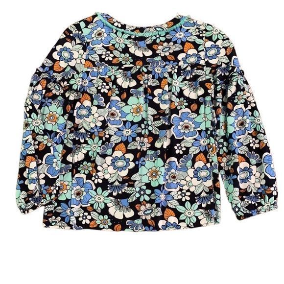 Crown & Ivy Girls Floral Top Size XL-EUC - Picture 4 of 4